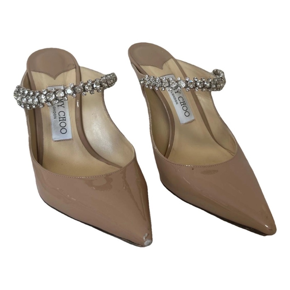 Jimmy Choo Women's Bing 100 Mules - Beige - EU38